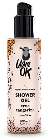 U are OK Shower Gel True Tangerine | mildes Duschgel | vegane Naturkosmetik | 200ml