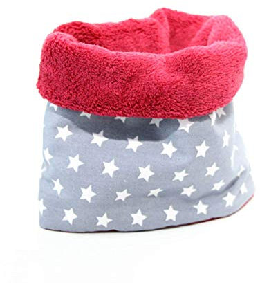 Hundeloop Grey Stars, Schal für Hunde, wunderbar warm und weich
