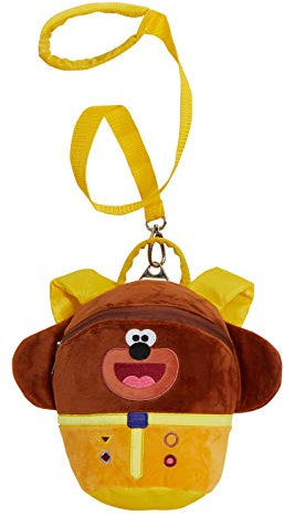 Boys Girls Hey Duggee Reins with Backpack for Kids Toddlers Detachable Safety Harness First Steps Leash Nursery PreSchool Soft Bag Rucksack