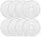 Xinlie Steckperlen Platte Steckplatten Transparent Bügelperlen Stiftplatte Bügelperlen Platte Steckplatten Set Bügelperlen Platten für DIY-Prozess Manuelle Erstellung, Verschieden Muster (8 Stücke)