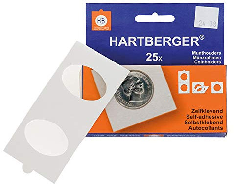 philaseum: Lindner Zubehör für Pressed Pennies: Karat Sammelalbum mit 2.Münzblättern, extra Münzblättern oder Hartberger Münzrähmchen zur Wahl (8320PP: 25 Münzrähmchen)