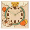 THUN ® - Wanduhr mit Teddy