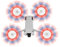 Kimyoaee Mini 3 Pro Low Noise Propeller für DJI Mini 3 Pro Fly More Combo Kamera Drohne RC Zubehör Ersatz Requisiten Ersatz (Tricolor)