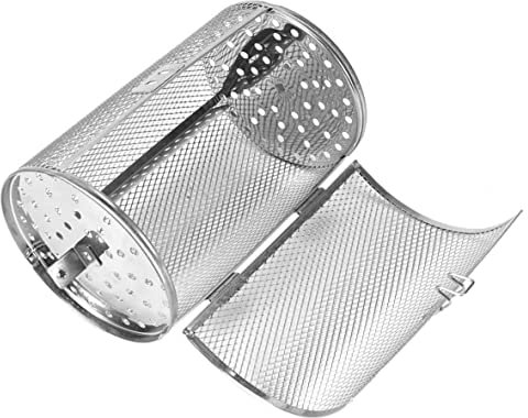 BridgePro - Cesta de acero inoxidable para asador de parrilla de 30 L