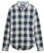 Superdry Herren L/S Cotton Lumberjack T-Shirt, Cedar Check Navy, L