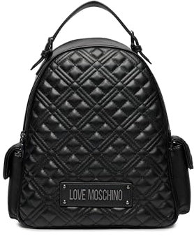 Rucksack QUILTED PU SCHWARZ/Gewehr, 00a - Schwarzes Gewehr, Einheitsgröße