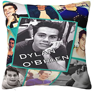 Dylan O'Briens Dekokissenbezüge, dekorativ, quadratisch, Kissen für Sofa, Schlafzimmer, Stuhl, Couch