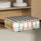 ZDDLOINP Ausziehbares Gewürzregal Für Schrank, Gewürzregal Schwarz, Gewürz Organizer Ausziehbar, Schrank Organizer Platzsparend, Schrank Organizer Küche