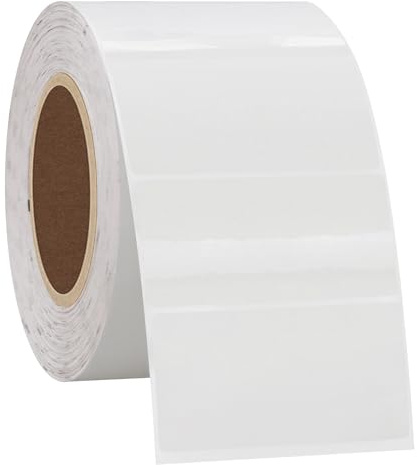 Hycodest Thermo-Aufkleber-Etiketten, Mehrzweck-Etiketten, transparent, direkt für Etiketten, Drucker, 2,5 x 5,1 cm, 500 Etiketten