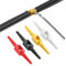 Yundxi 5pcs Bike Internal Cable Routing Tool Thread Brake Hose Connector Cable Guide Accessories for Bicycle Frame Shift (Black)