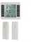 Indoor Outdoor Wireless Digital Thermometer, Fridge Freezer Alarm, 12 Sensor (2X sensor)
