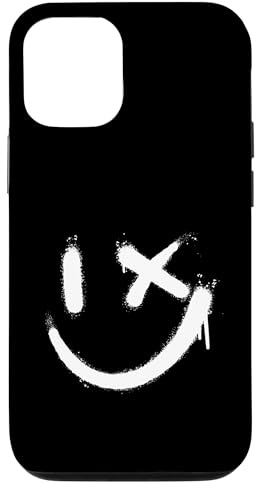 Hülle für iPhone 12/12 Pro Graffiti-Kunst Smile Grafitti-Kunst Straßenkunst Urbaner Hip-Hop