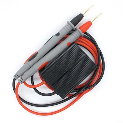 Hochspannungs-USV-Kondensator-Entladungsstift AC630 V/DC 900 V, Hochspannungsschutzwerkzeug mit LED-Anzeige und 110 cm Silikonsonden (A)