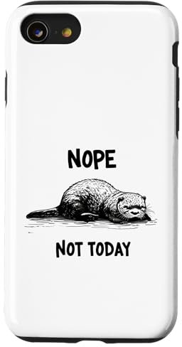nope not today Otter Hülle für iPhone SE (2020) / 7 / 8