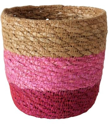Boltze, Korb Rosaly, Dekokorb, Natur Rosa 17cm 2055587