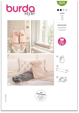 Burda Sewing Pattern X05676BURDA Burda Style Pattern 5676 Home Decor ONE Size