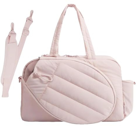Husoiuy Tennis Sporttasche Für Damen,Große Sporthandtasche Tennisschlägertasche für Damen - Aufbewahrungstasche Für Sportbüro Pendelgericht Geschäftsreise