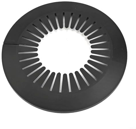 Eawfgtuw Lot de 5 cache-tuyaux pour radiateur - Accessoires de chauffage central - 75-115 mm