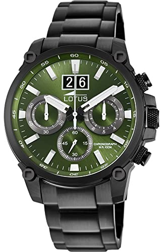 Lotus HerrenArmbanduhr Chronograph Quarz Edelstahl 10141/1