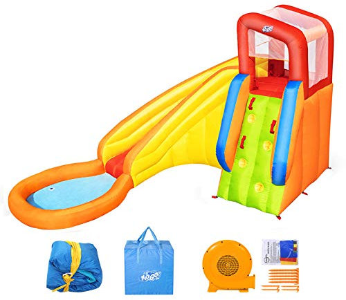 Bestway 53347 - Castillo Hinchable Acuático Splash Tower Mega Parque 366x337x241 cm