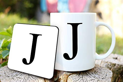 Alphabet Letter Mug Cup Initial A Coffee/Tea Gift Endless Prints LTD (J)