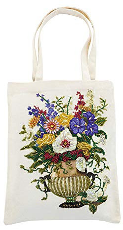 snowvirtuos YUVH Canvas covered vase, Acrylic