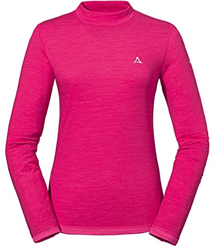 Schöffel Merino Kapuzenpullover Raspberry Sorbet L