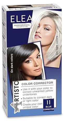 Elea Professional Artisto Farbkorrektor 11 Blue 120ml | Farbkorrektoren zum Neutralisieren unerwünschter Reflexe und Betonen der Wunschnuance