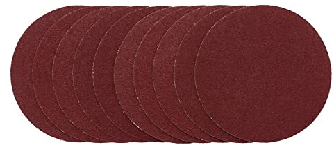 Draper 02694 Sanding Discs, 125mm, Hook & Loop, 80G (Pack of 10)