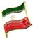 Iran Iranian Metal Enamel Country Flag Pin Badge