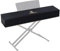 Zreephy Piano Keyboard Dust Cover with Music Stand Opening of Zipper Design, Dust Proof Cover Compatible for Yamaha P35 P45 P48 P71 P85 P95 P105 P115 P125 Digital Pianos Keyboards (Black)