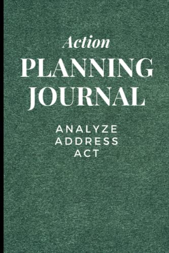 Action Planning Journal: Daily Project Life Planner with Notes | Professional Action To Do List Lined Notebook | Planner for Business | Notebook for Personal and Daily Work, 6 x 9 inch, 120 pages