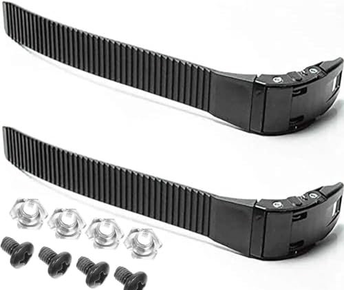 Yerleomit 2 Stück Universal Inline Skate Schuhe Strap Mit Schnalle Schrauben, Ersatz Inline Rollschuhe Schuhe Rollschuhschuhe Energy Strap Skating Schuhe Energy Strap Energiemittel Skates