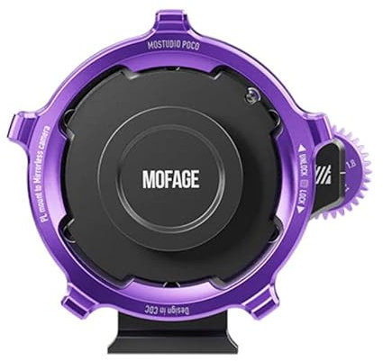 MOFAGE Poco Drop-In-Filteradapter PL-RF-Montage-Standardset für Kameras Komodo, Komodo X, Fx3, BMD 6K, S1H usw.