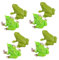 VICASKY 8 STK Froschmodell Spielzeug Pflanzendekorationen Tierfiguren Aus Dem Regenwald Frösche Figur Frosch Gartenverzierung Botanisches Dekor Modelle Schreibtisch Plastik Kind Ornamente