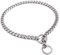 Heavy Duty Stainless Steel Dog Choke Collar, Cuban Link Chain Dog Training Collar, Chew Proof Dog Slip Collar for Small, Medium and Large Dogs (1/8 inch (3mm), 20 inch / 50cm)