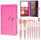 AYNKH Make-up Sets für Mädchen,33 Farben Kinder Make-up Spielzeug, ungiftige Kinder Kosmetik mit 8 waschbaren Pinseln, Bühne Leistung Halloween Geburtstag Party Schönheit Set Geschenk