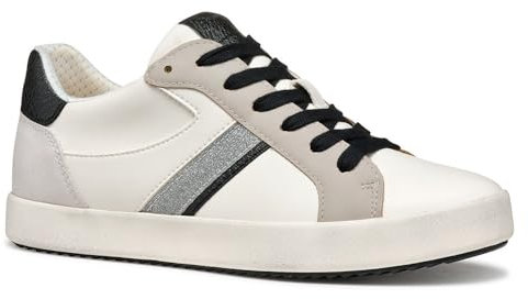Geox - D BLOMIEE C, Zapatillas Mujer, Optic White/Black,