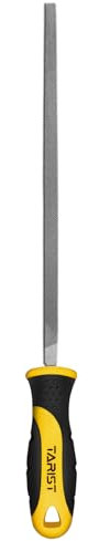 TARIST Lima quadrata in metallo 250mm, lima professionale in acciaio al carbonio, affilatrice per attrezzi professionali e fai da te