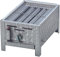 BSR-Grillen Profi Gastrobräter Gasbräter Gasgrill 4,5 KW mit Edelstahl-Grillrost, 1-flammig, Piezo Zünder, 1 x Gasregler stufenlos, Abtropfblech, Brennerabdeckung, Gasschlauch, Druckminderer