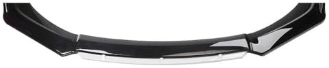 Frontspoiler Lippe, für Ford Kuga MK2 2013-2020 Frontstoßstangen AntiKollision Frontstoßstange Splitter Auto Zubehör,Black White