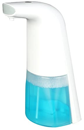 LABRIMP Automatischer Seifenspender Zur Wandmontage Aus Abs Mit Infrarot-Sensor Berührungslose Wasserabgabe Kein Tropfen Für Zuhause Und Badezimmer