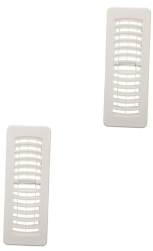 CIYODO Rejilla De Ventilación para Aire Acondicionado De Suelo 2 Unidades con Hebilla De Ajuste para El Hogar.