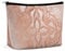 GHBNK Trousse de toilette portable avec image de cheval - Trousse de maquillage de voyage pour femme, rose gold, One size