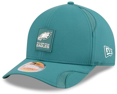New Era Men's Midnight Green Philadelphia Eagles 2025 Sideline M-Crown 9FORTY Adjustable Hat