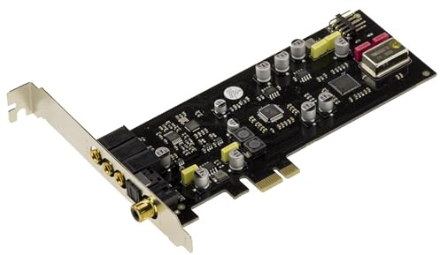 KALEA-INFORMATIQUE Scheda audio digitale HiFi PCIe x1 SSS1700 con convertitore DAC e ADC, DNR 127dB e distorsione inferiore a -120dB