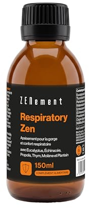 Respiratory Zen - Eucalipto, Equinácea, Propóleo, Llantén, Tomillo - 150 ml