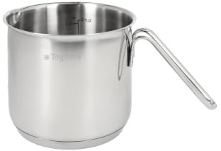 Tognana Iconiqa, bollilatte 12 cm, acciaio, argento