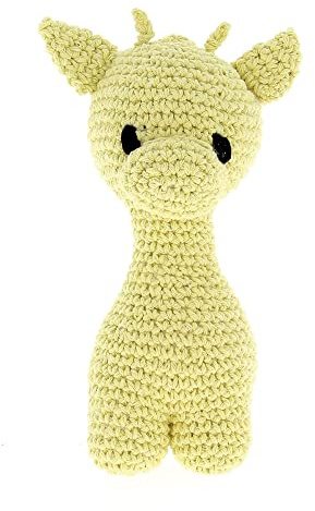 DIY Crochet Kit Giraffe Ziggy Eco Barbante Popcorn