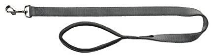 Dog Copenhagen Trixie Hundeleine, Premium, Nylon, Größe M/L, Grau, 1 Stück